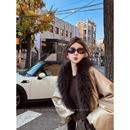 小侨jofay 全真毛领派克90白鹅绒气质大外套上衣 名场面鹅绒皮草