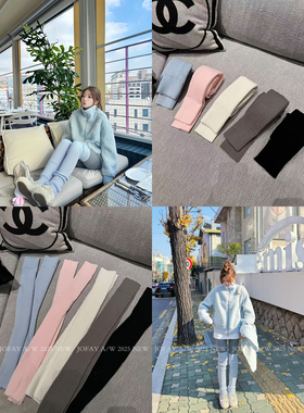 小侨jofay 纯色袜套 W2935