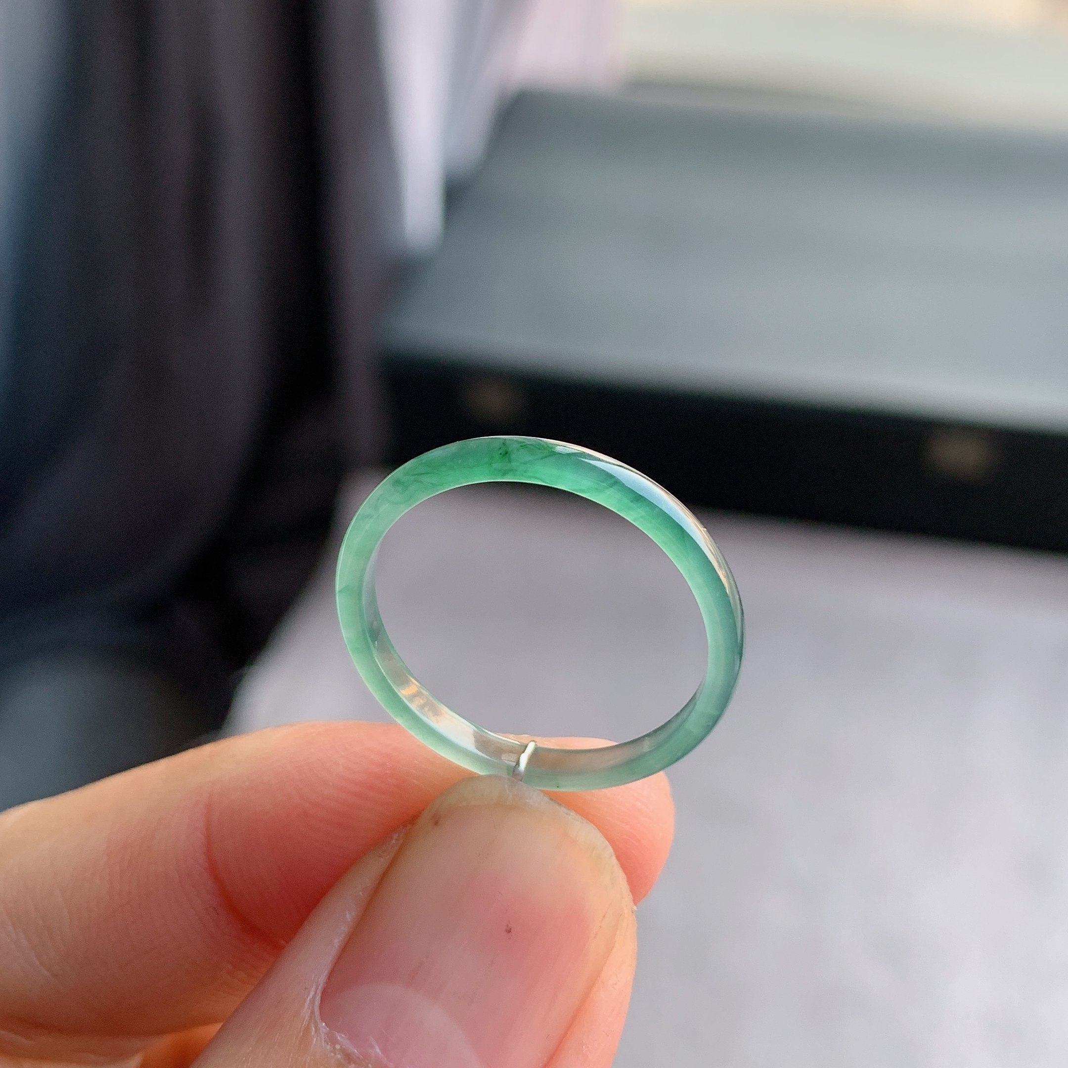 天然A货翡翠 冰种19号飘绿花戒指指环戒圈71300765,珠宝/钻石/翡翠,戒指/指环,淘宝优惠券,粉丝福利购,淘宝优惠卷