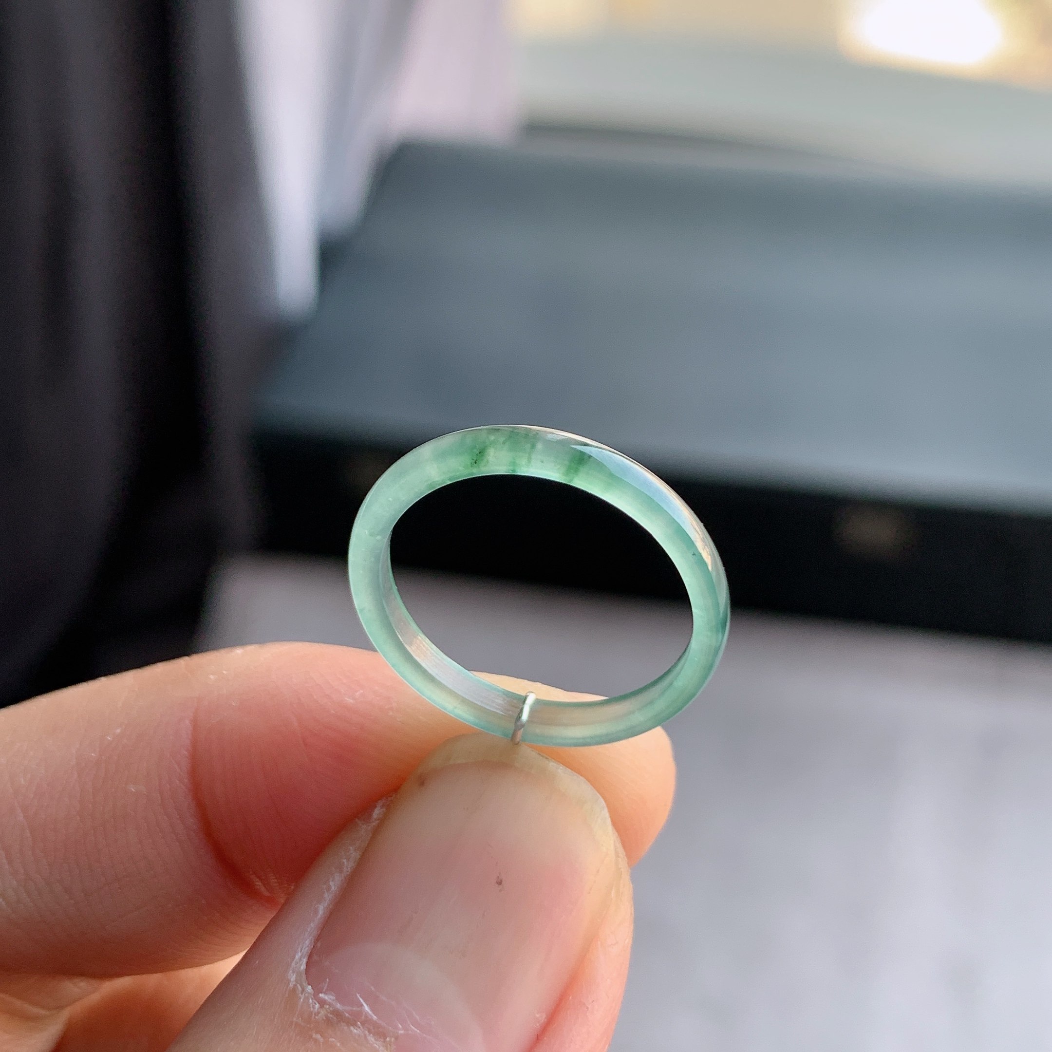 天然A货翡翠 冰种12号冰飘花戒指指环戒圈50900982,珠宝/钻石/翡翠,戒指/指环,淘宝优惠券,粉丝福利购,淘宝优惠卷