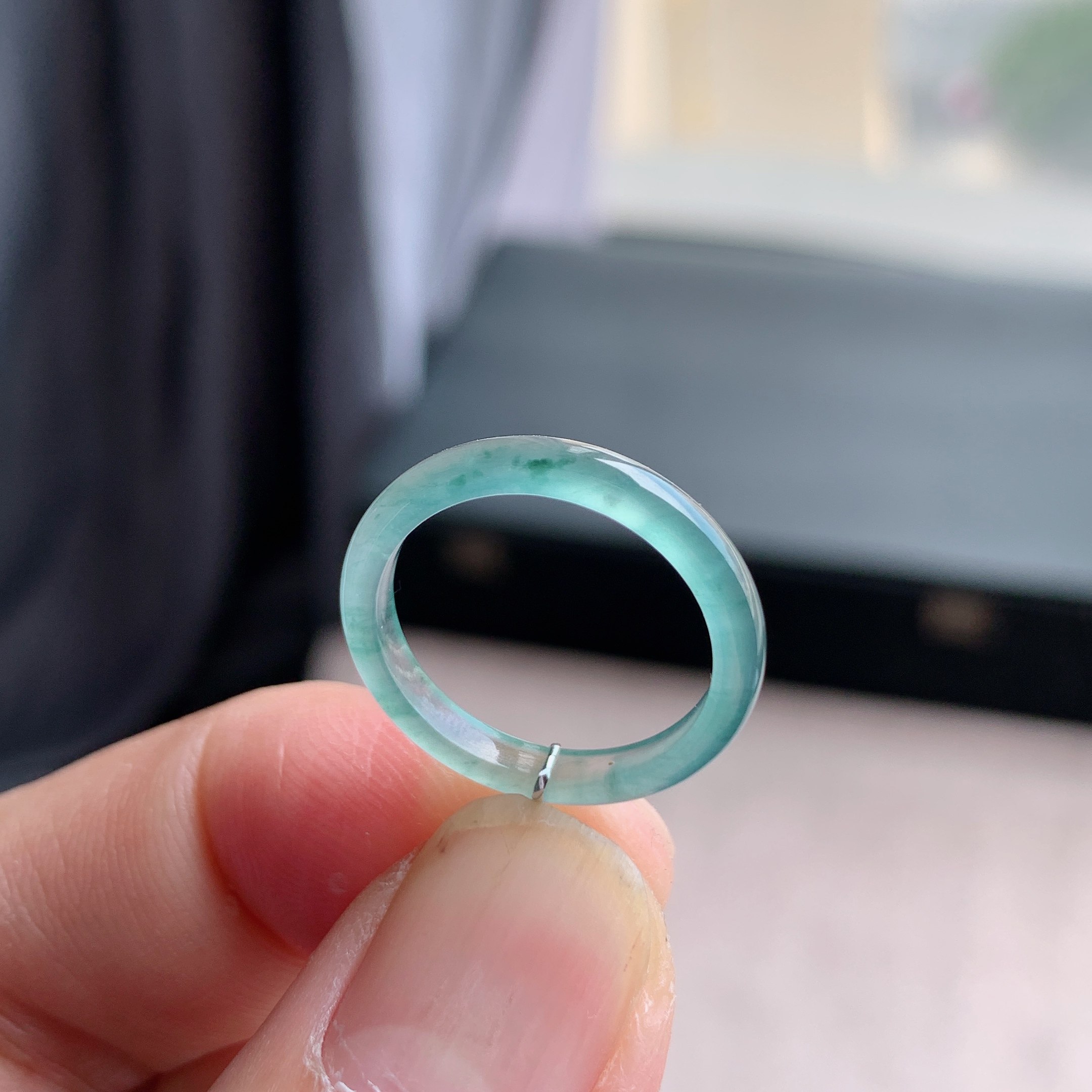 天然A货翡翠 冰种12号冰飘花戒指指环戒圈32900942,珠宝/钻石/翡翠,戒指/指环,淘宝优惠券,粉丝福利购,淘宝优惠卷