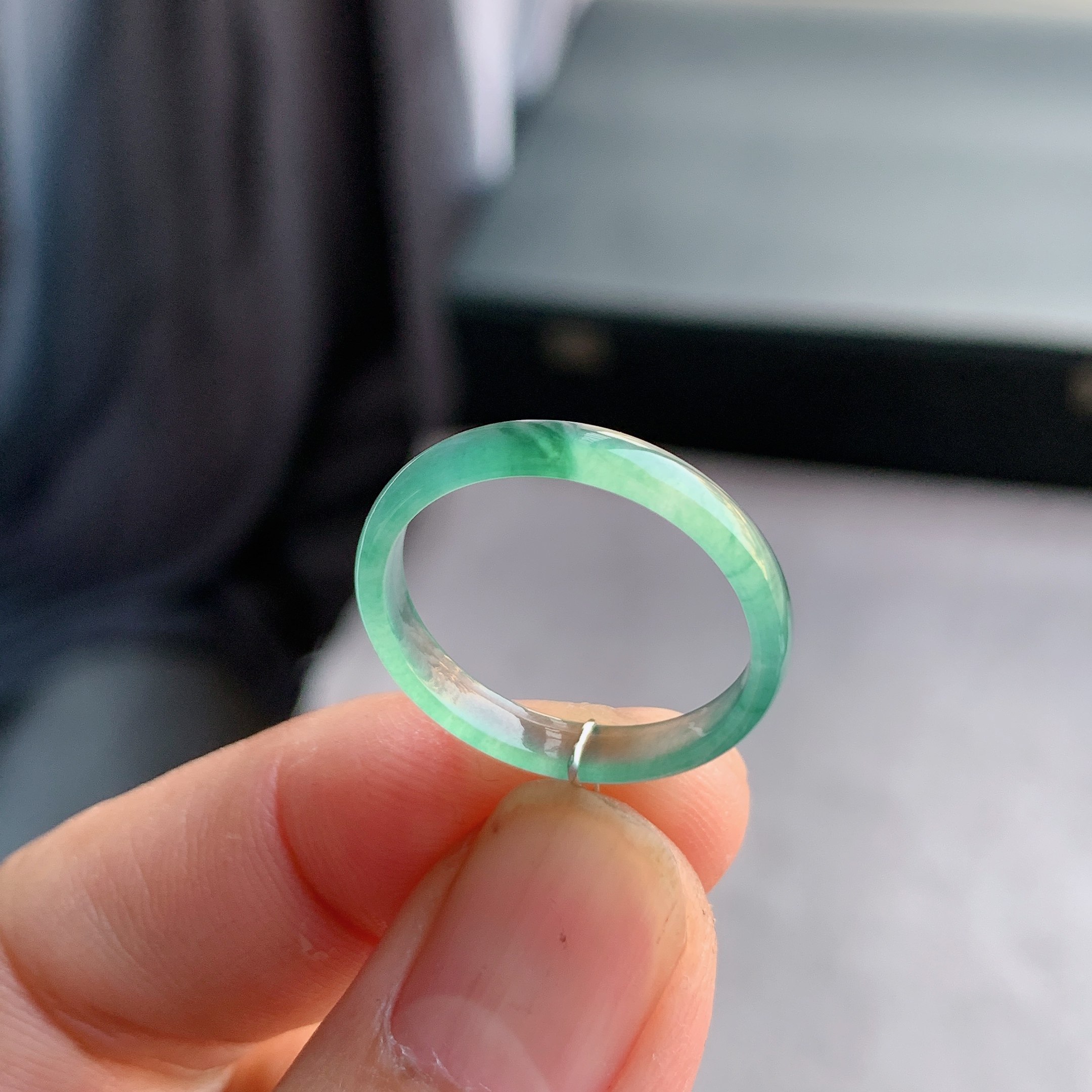 天然A货翡翠 冰种20号冰飘花戒指指环戒圈62900915,珠宝/钻石/翡翠,戒指/指环,淘宝优惠券,粉丝福利购,淘宝优惠卷