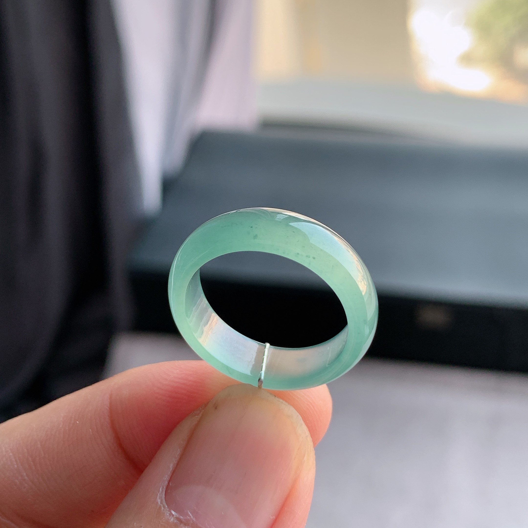 天然A货翡翠 冰种18号葡萄肉戒指指环戒圈122300557,珠宝/钻石/翡翠,戒指/指环,淘宝优惠券,粉丝福利购,淘宝优惠卷