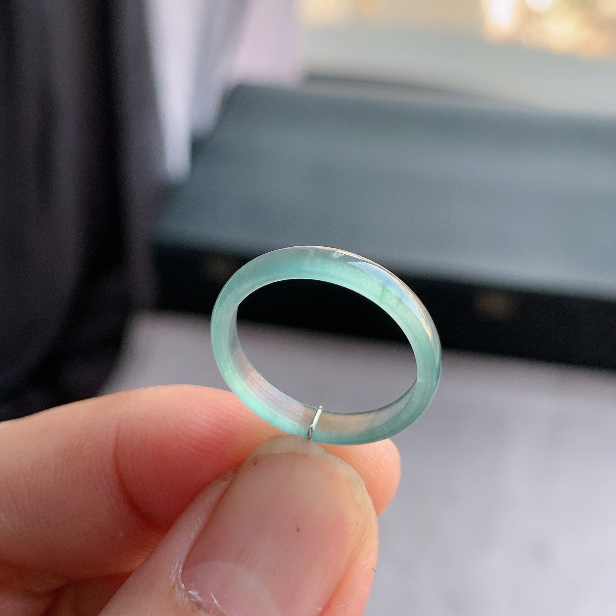 天然A货翡翠 冰种14号白月光戒指指环戒圈32901594,珠宝/钻石/翡翠,戒指/指环,淘宝优惠券,粉丝福利购,淘宝优惠卷