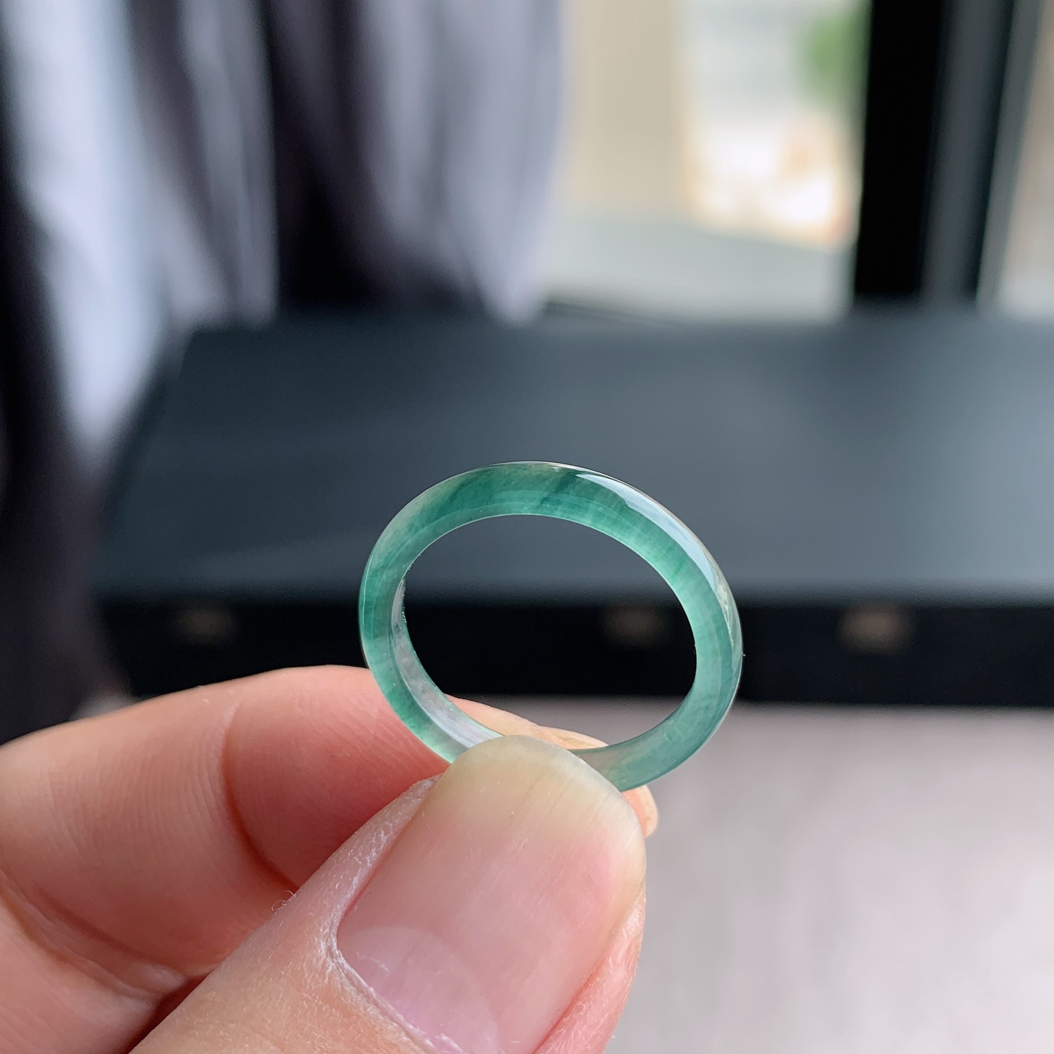 天然A货翡翠 冰种15号冰飘花男女戒指指环素圈戒圈尾戒XBA1,珠宝/钻石/翡翠,戒指/指环,淘宝优惠券,粉丝福利购,淘宝优惠卷