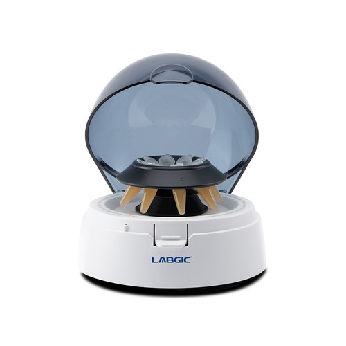 LABGIC L-CMP7 掌上离心机实验室迷你离心机7000转小型桌面8连管