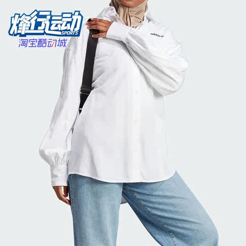 阿迪达斯三叶草女子款式运动衬衫