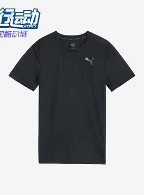 Puma/彪马正品夏季新款男士时尚网眼短袖T恤523002-01