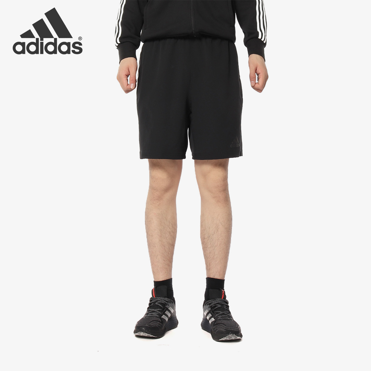 男子运动五分短裤Adidas阿迪达斯