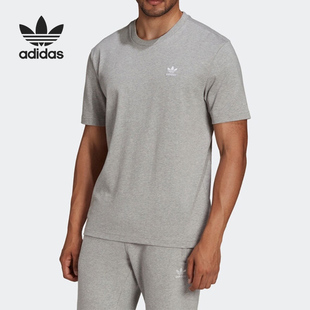 简约圆领男子运动短袖 三叶草新款 HF1982 阿迪达斯正品 Adidas