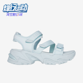 女士轻盈舒适厚底耐磨休闲机甲凉鞋 新款 斯凯奇正品 Skechers