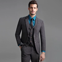 Bộ đồ vest nam phù hợp với Ruipe là phù hợp với bộ vest nam ba mảnh dành cho doanh nhân - Suit phù hợp quần tây nam đẹp