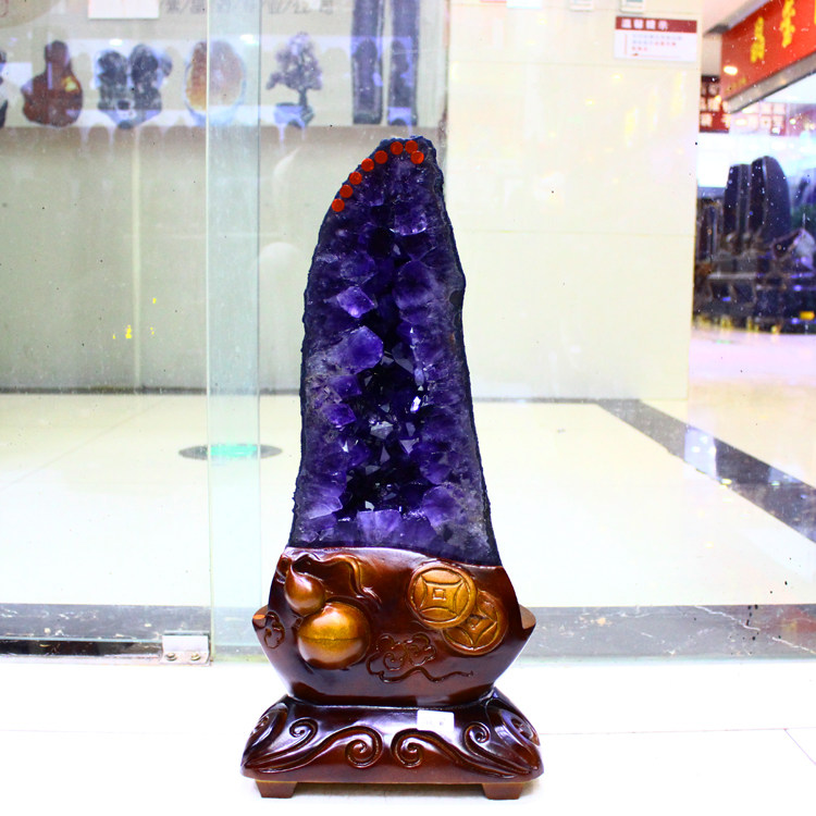 特价天然紫水晶洞 巴西紫晶盆 乌拉圭紫晶洞片水晶簇族原石玛瑙