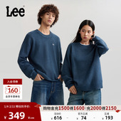 圆领刺绣小Logo男女同款 Lee25秋冬新品 舒适版 毛衣潮LUT010831209