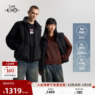 羽绒服背心 25冬新男女款 Lee IndiGO × ANGEL CHEN联名商场款