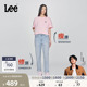 411高腰小直脚蓝色轻薄女士牛仔裤 Lee凉凉裤 A08046 张凌赫代言