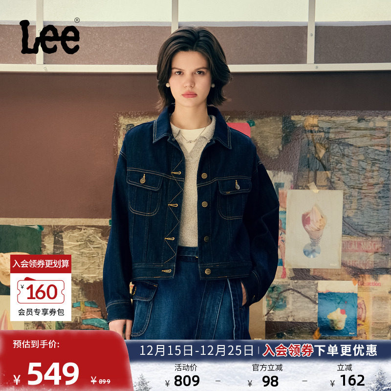 舒适版短款牛仔夹克外套 复古清水洗设计