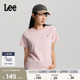 T恤休闲LWT0121924LE 圆领渐变Logo印花女短袖 Lee26春夏新品 标准版