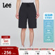 松紧腰设计男轻薄短裤 Lee凉凉裤 25新品 休闲潮流LMB009909100