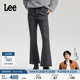 微喇黑灰色女牛仔裤 426修身 Lee商场同款 潮流A09443 张凌赫代言