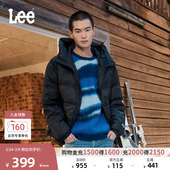 Lee商场同款 连帽男羽绒夹克外套保暖休闲潮流LMT007845204 舒适版