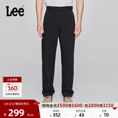 Lee25新品 潮流LMB0099 日常休闲布裤 经典 舒适直筒字母Logo织标男士