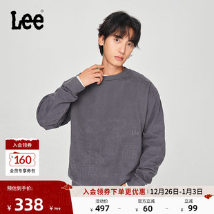 卫衣休闲潮流LMT007822204 拼接结构设计男士 Lee商场同款 舒适版