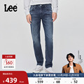 中腰直筒五袋款 张凌赫代言 Lee25秋冬新723修身 深蓝色男牛仔裤