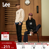长袖 Lee舒适版 圆领宽松大Logo男女同款 卫衣休闲潮流LUT009109204