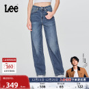 舒适直脚蓝色女牛仔裤 Lee25秋冬新428懒懒裤 潮流 张凌赫代言