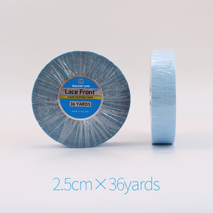假发双面胶片补发块专用胶防水防汗美国进口蓝胶lace front tape