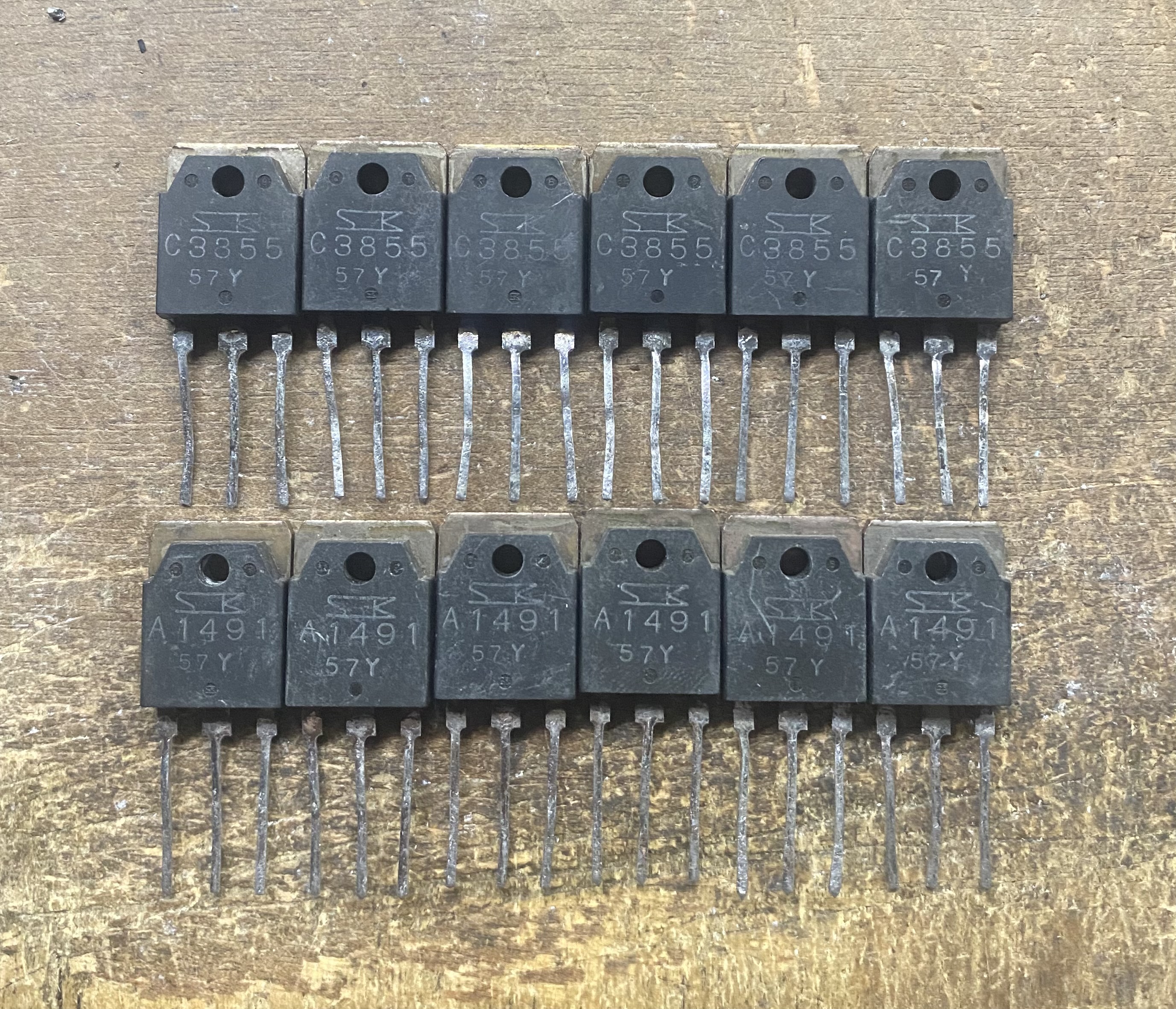 6对价格 进口拆机 同编号 三肯管 C3855 A1491