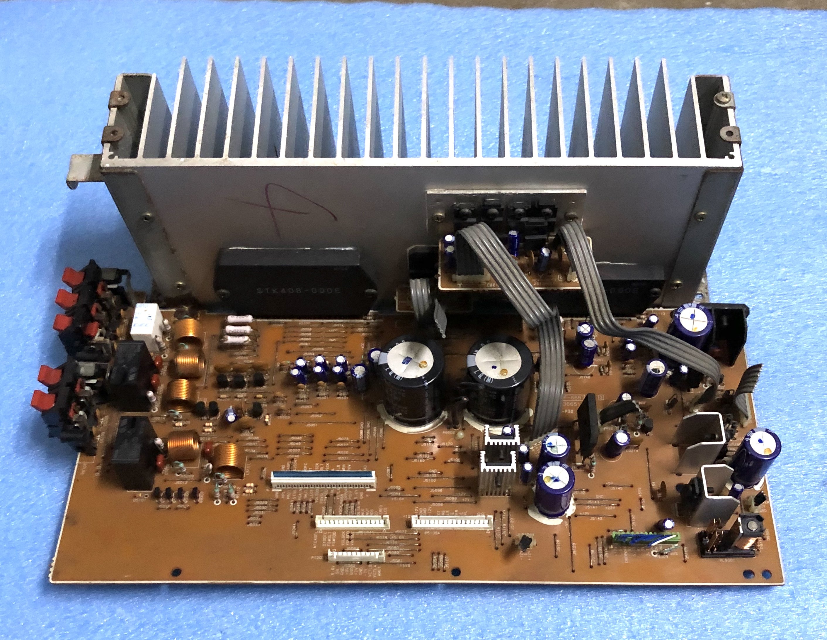 当材料卖不包用 拆机厚膜功放板 stk408-090e stk407-090e