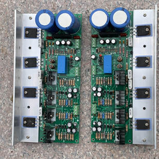 成品板hifi大功率功放板家用成品发烧拆机三肯对管 C3855 A1491