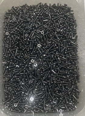 100只价格 平头十字机牙螺丝 M2x8mm
