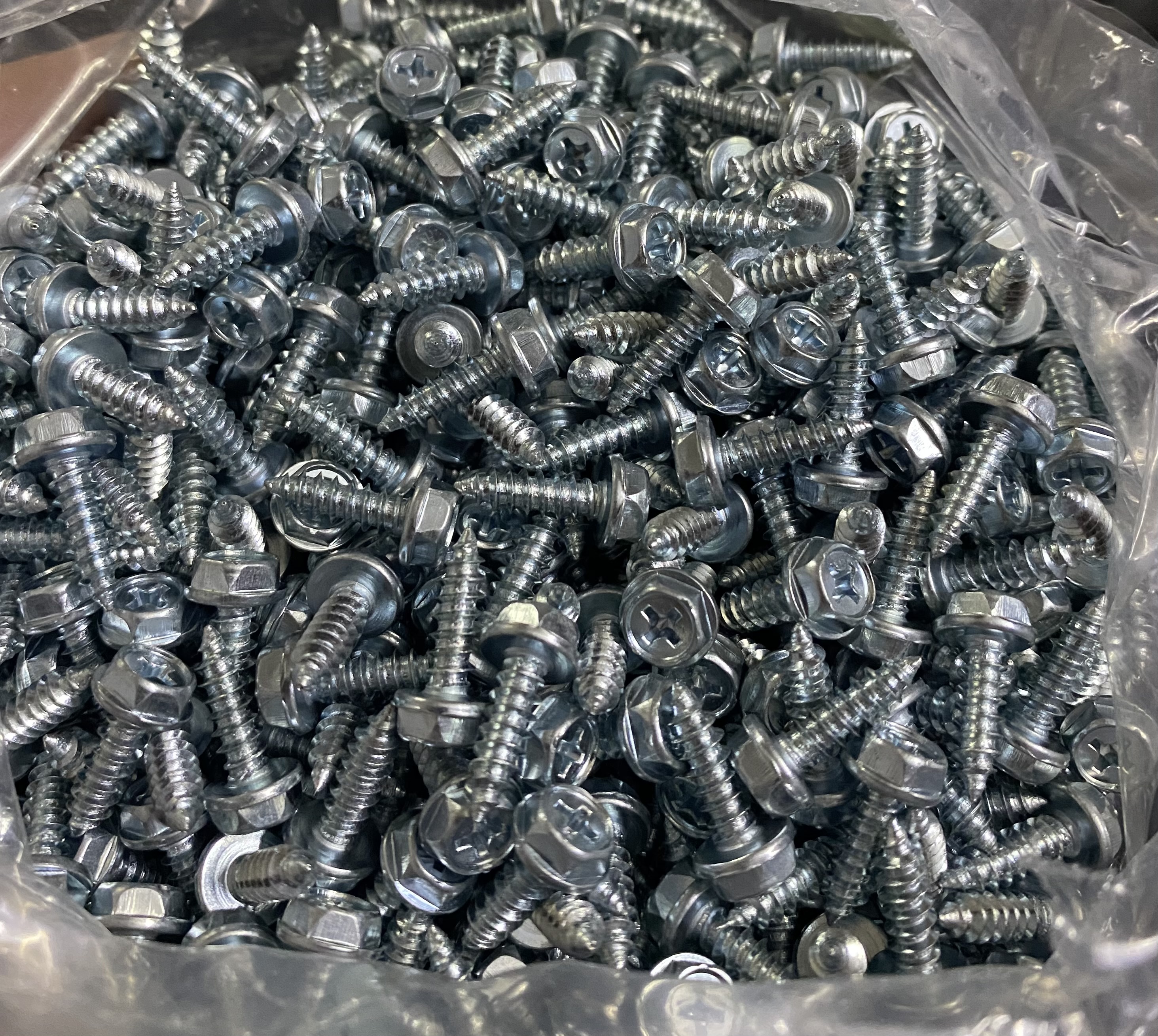 100只价格 进口法兰头自攻螺丝 M4x13mm