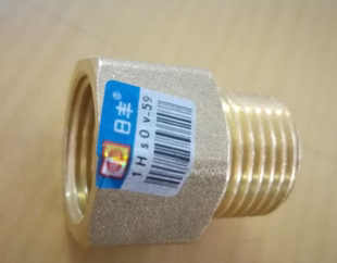 佛山 纯铜配件内外牙直通4分内转4分外净水热水器接头铜内接头