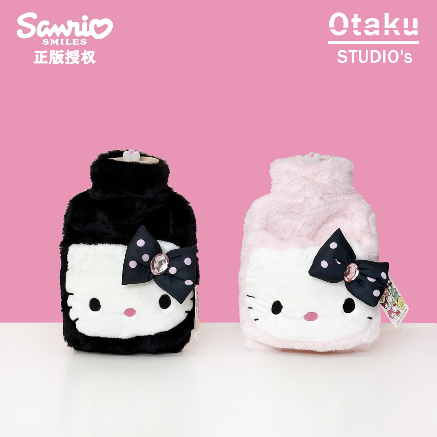 HELLOKITTY联名高颜值热水袋注水痛经女生用可爱暖水袋热敷暖手宝