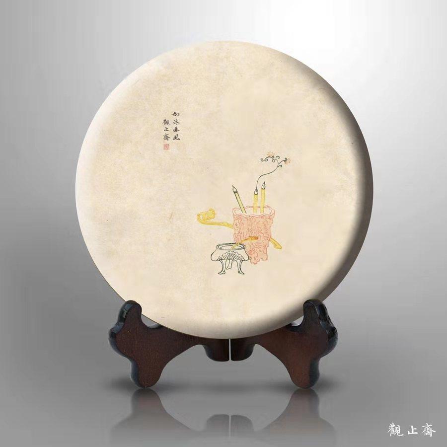 《如沐春风》观止斋2023年坝卡纯料古树普洱茶生茶200克357克茶饼,茶,普洱,淘宝优惠券,粉丝福利购,淘宝优惠卷