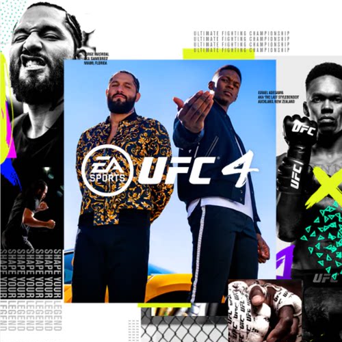 PS4PS5游戏UFC4数字下载版认证