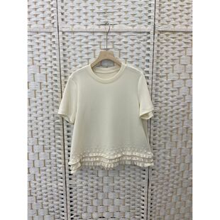 短袖 女装 T恤女宽松小个子春秋上衣潮3 新款 26021欧洲站2026春季