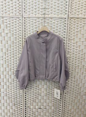 2026春季26612新款短款休闲pu皮夹克上衣女棒球服高级感皮衣外套3