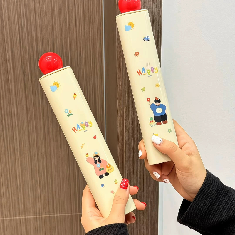 CHEN 304餐具盒便携餐具勺子筷子套装可爱餐具套装学生创意便携款
