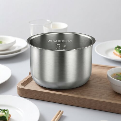 适配于松下电饭煲 FCC108 FCC188 不锈钢内胆配件316L零涂层3L5L