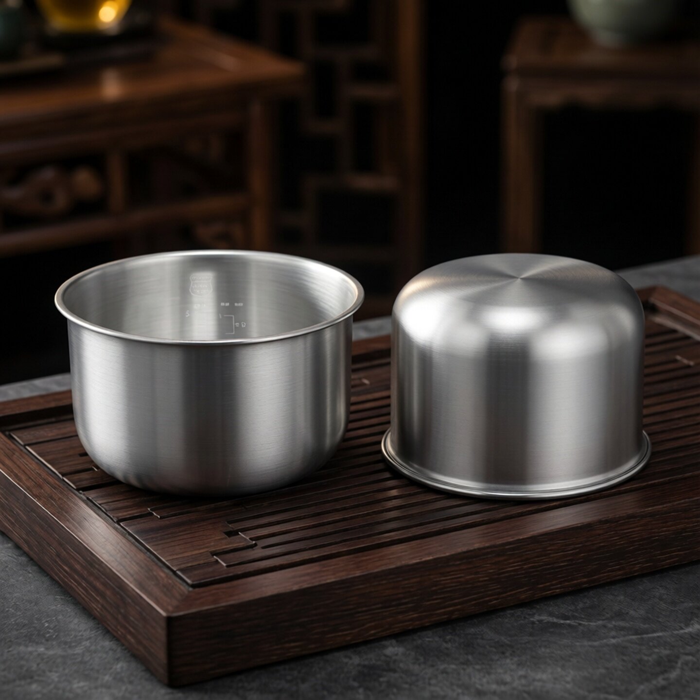 适配于象印电饭煲不锈钢内胆配件B120-B669通用零涂层316L不锈钢