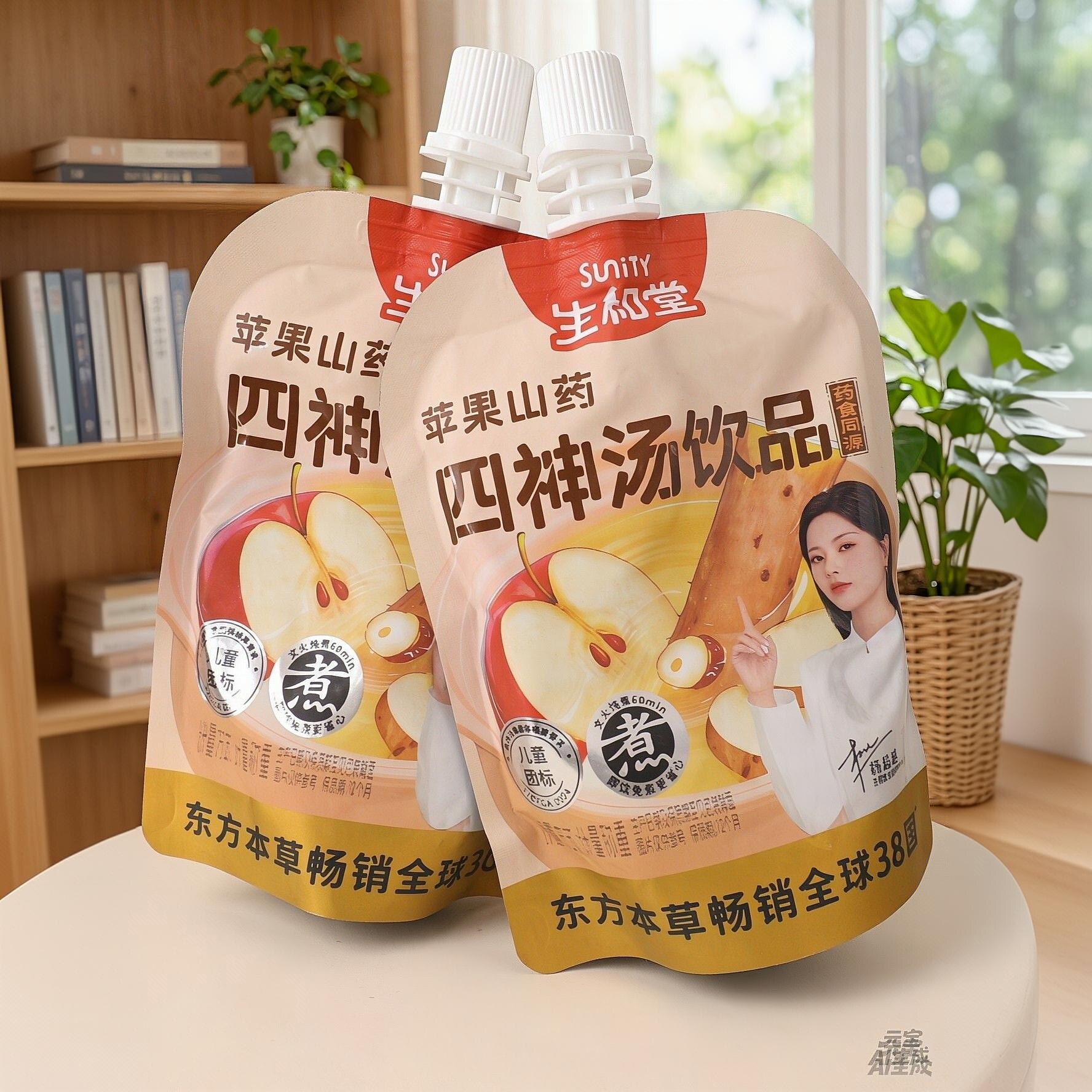 生和堂苹果山药四神汤100ml饮品清润果汁饮品免熬煮儿童饮料