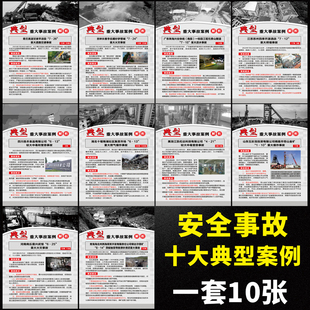 2025安全生产月活动海报典型重大事故案例剖析宣教挂图张贴画海报