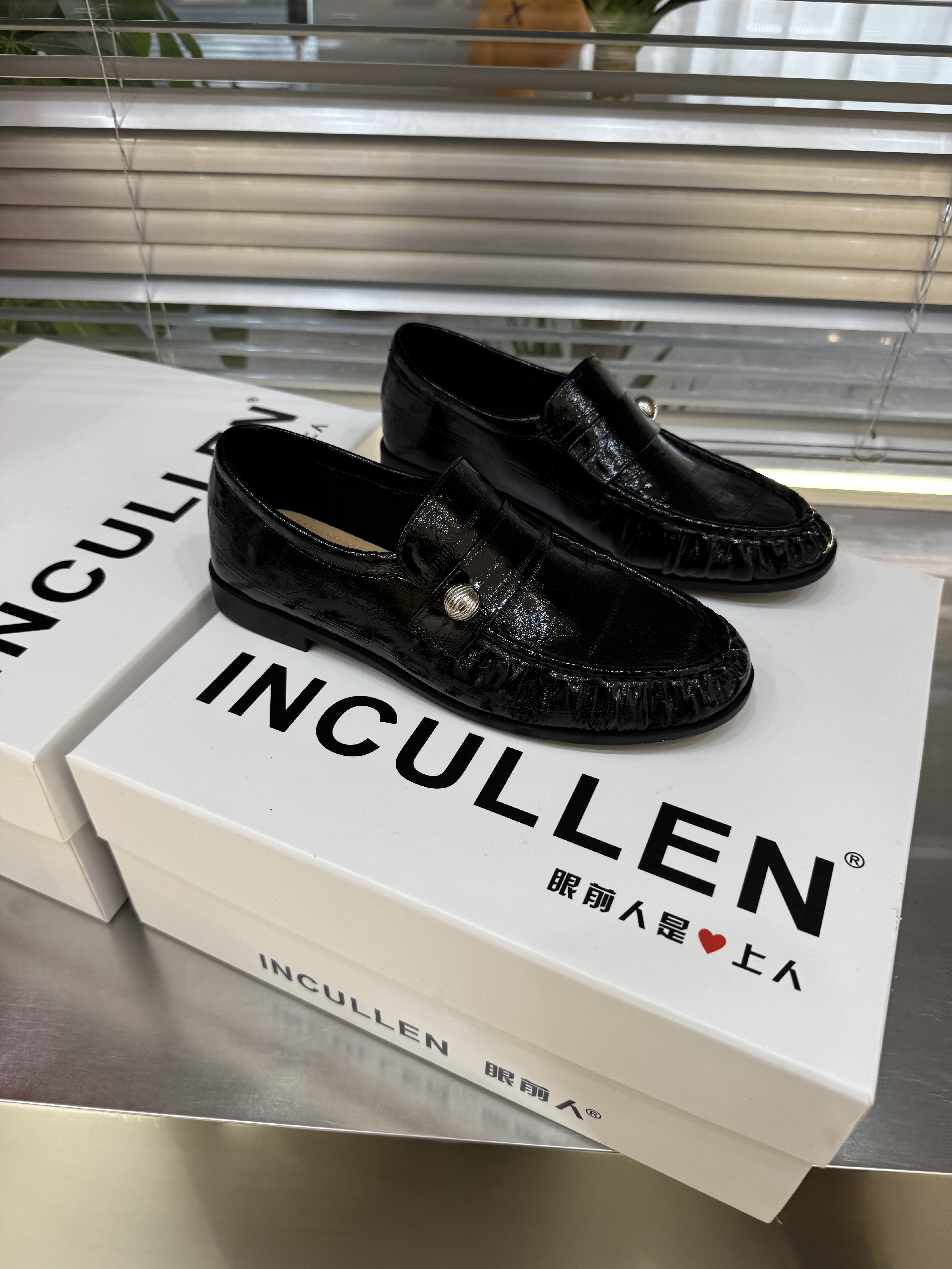 2026新款英伦皮鞋乐福鞋真皮舒适金属简约复古厚底脚蹬单鞋低帮女,女鞋,乐福鞋（豆豆鞋）,淘宝优惠券,粉丝福利购,淘宝优惠卷