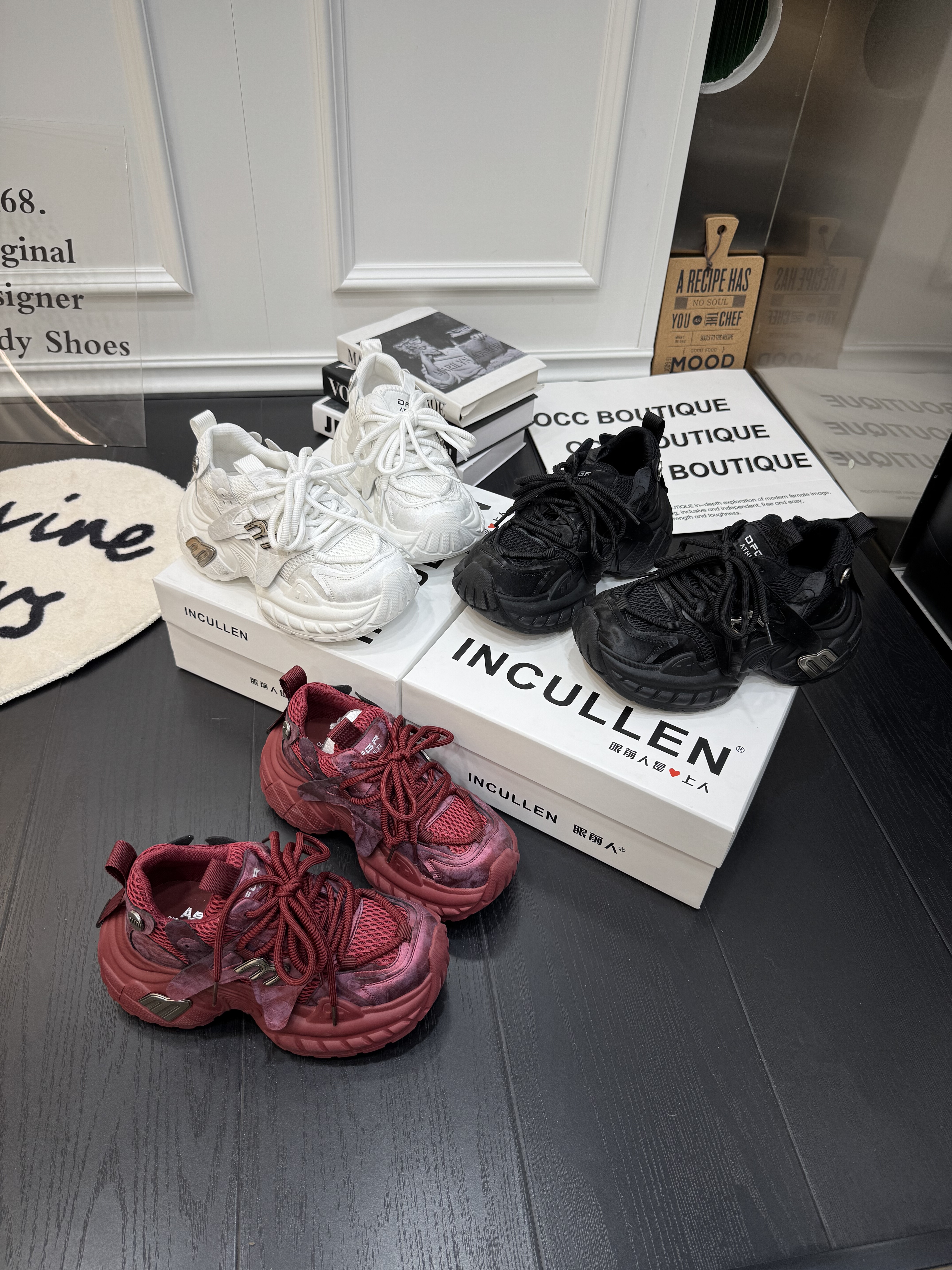 2026新款欧货做旧擦色休闲鞋平底时尚百搭系带单鞋洋气耐穿女潮鞋,女鞋,老爹鞋,淘宝优惠券,粉丝福利购,淘宝优惠卷