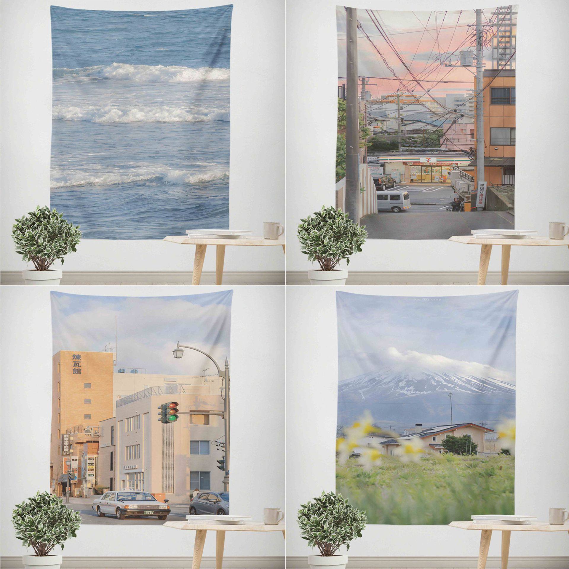 大学宿舍床头挂布墙面遮丑装饰背景布女生房间出租屋改造墙布挂毯,居家布艺,挂毯/壁毯,淘宝优惠券,粉丝福利购,淘宝优惠卷